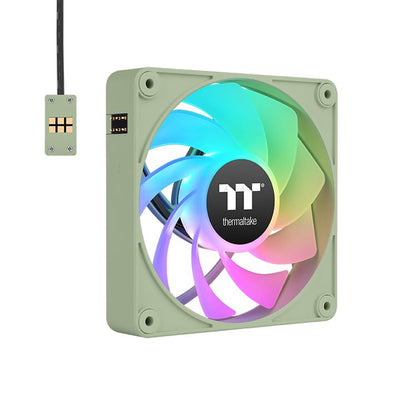 Thermaltake Fan PC CT120 Ex Reverse ARGB Sync Refrigeración PC, Fan Green Claro, Paquete 3 CL-F198-PL1 — image 1