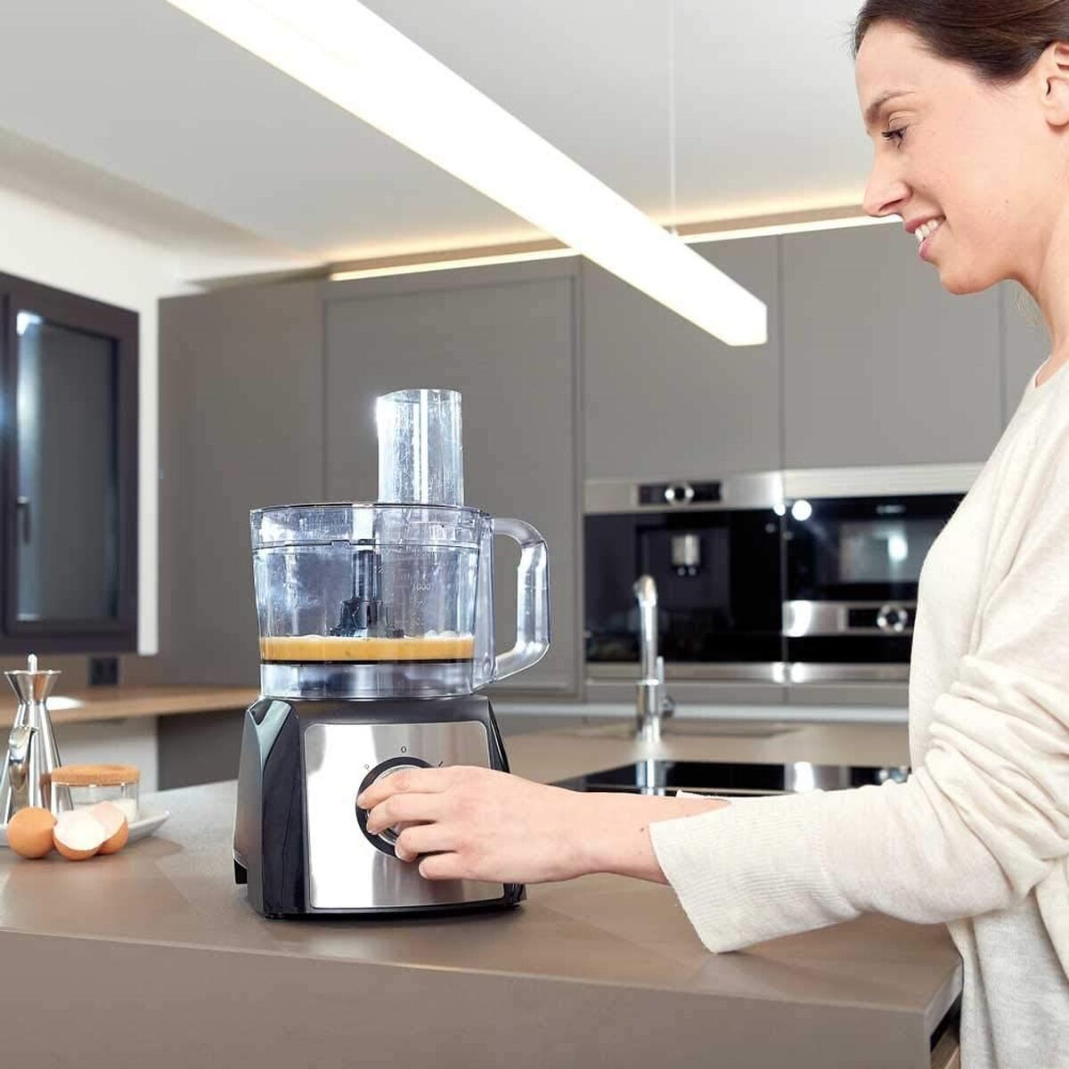 Black & Decker Food Processor Black & Decker Bxfpa1200E Steel 1200 W 1,5 L (Refurbished B)