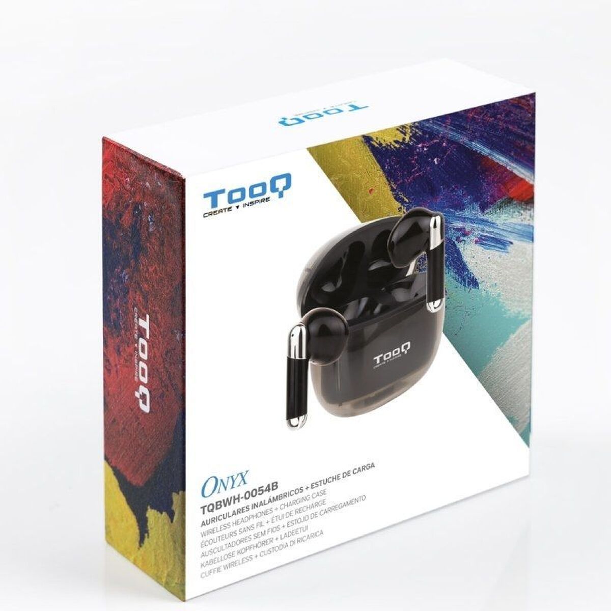 Tooq Headphones With Microphone Tooq Onyx