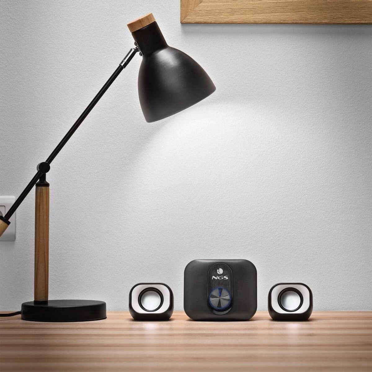 Ngs Pc Speakers Ngs Comet 2.1 White Black 20 W