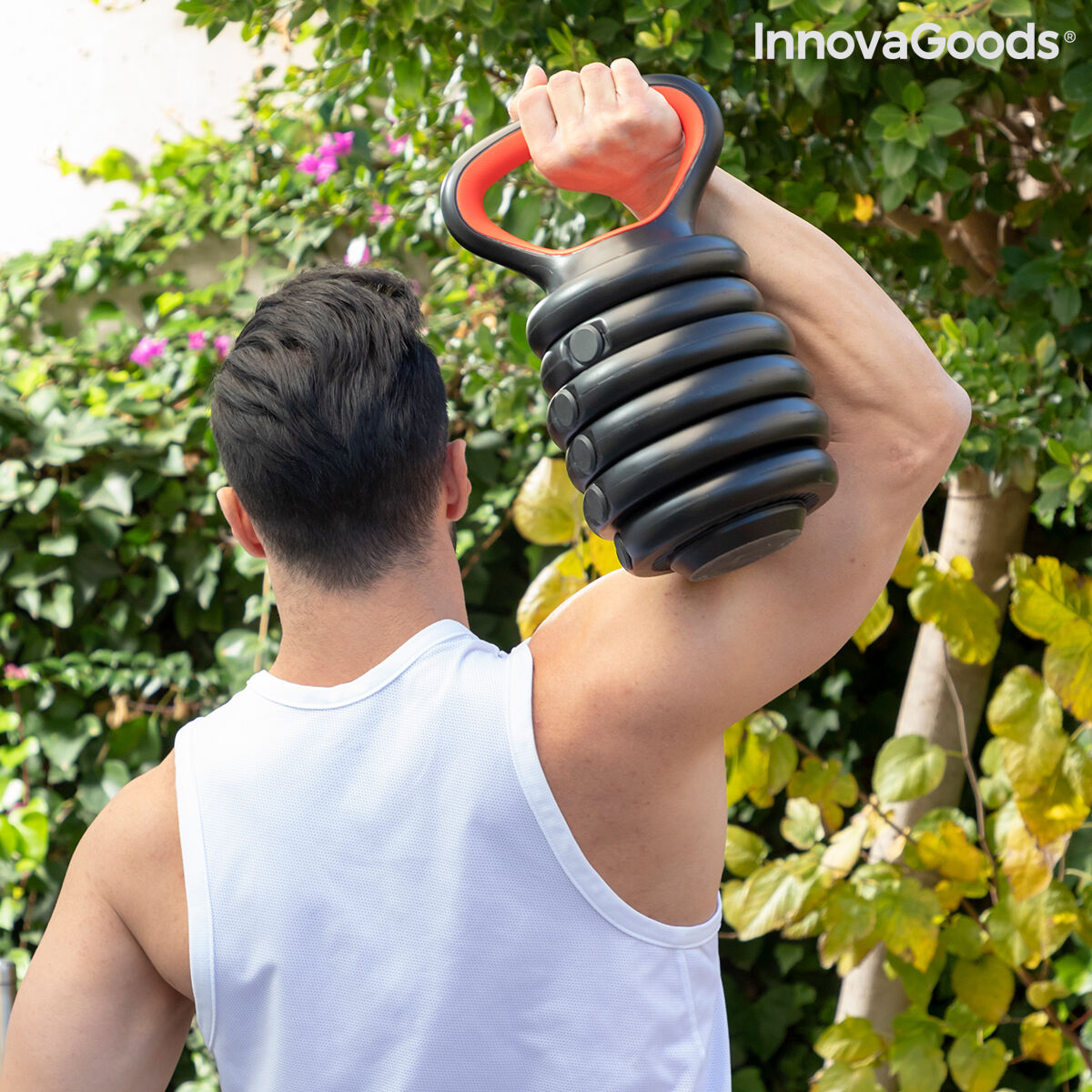 6-in-1 Set of Adjustable Weights with Exercise Guide Sixfit InnovaGoods   Iron (Refurbished B)