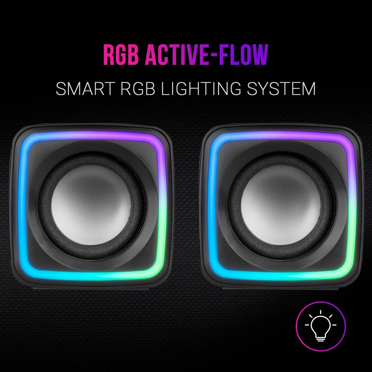 Mars Gaming Pc Speakers Mars Gaming Mscube Black 4 W