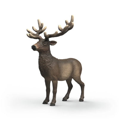 Schleich Figure Wild Life Ciervo Red Americano 14992 Detallada Animales Toys Zoo Regalo Children Figure From 3 — image 1
