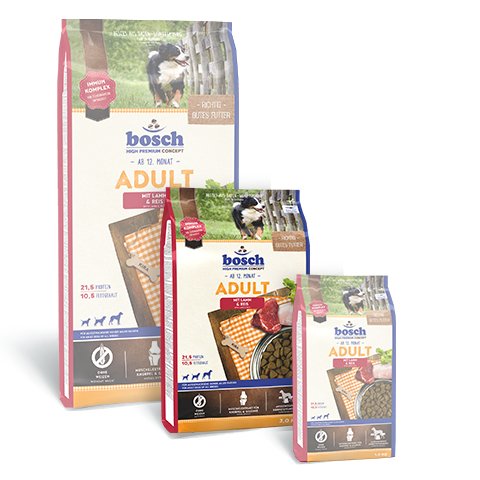 Bosch 01030 Adult Cordero And Arroz 3KG