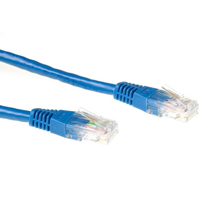 Blue 3 Meter U UTP CAT.6 Patch Cable With RJ45 Connectors — image 1