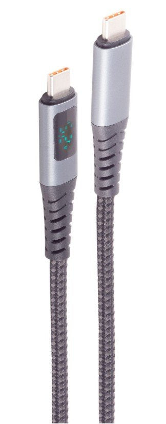 Cable Shiverpeaks BS14-59035 USB 2.0 1M USB C Black Grey