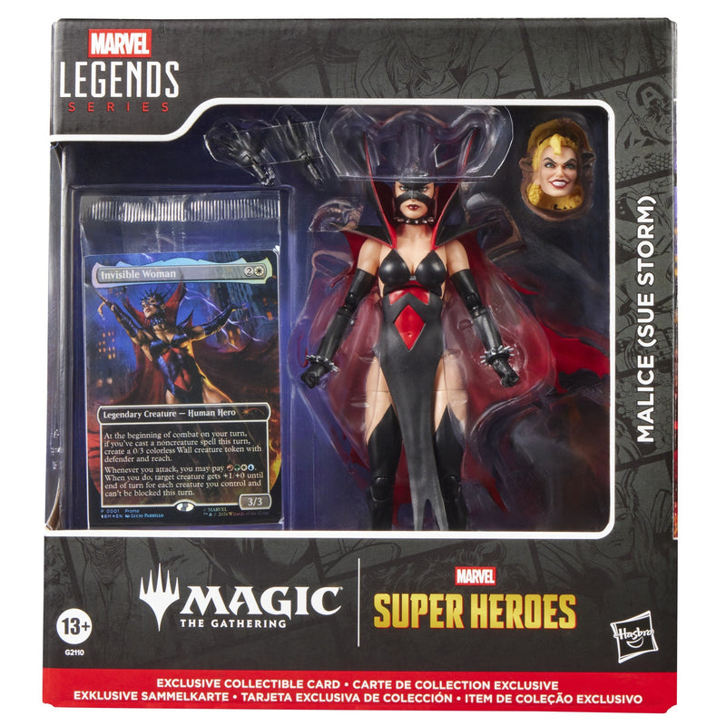 Hasbro Figura Marvel Legends Series X Magic: The Gathering Malice (sue Storm)