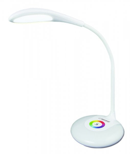 Esperanza ELD102 Altair - Lamp Desk LED With RGB Night Light White