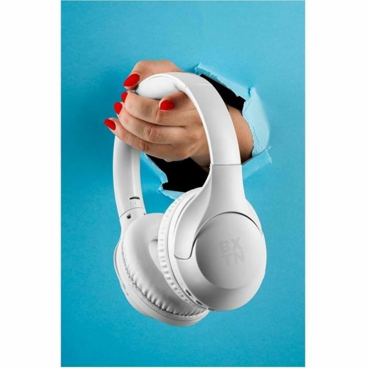 Buxton Headphones Buxton Bhp 8700 White Green