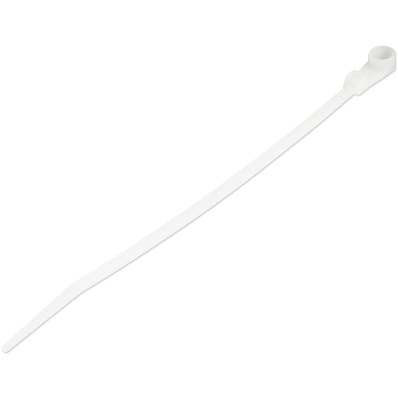 StarTech.com 15CM(6) Cable Ties With Mounting Hole 3MM(1/8) Wide 40MM(1-1/2) Bundle Dia. 18KG(40LB) Tensile St