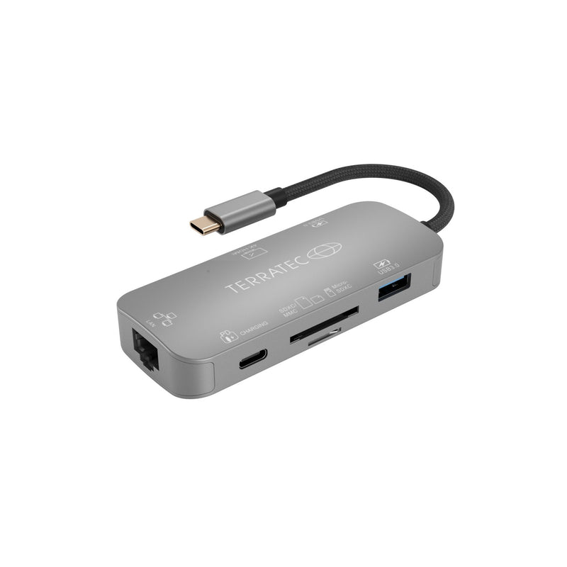 Terratec Adapter Connect C8 USB-C - USB-C Pd/HDMI/USB 3.0/..