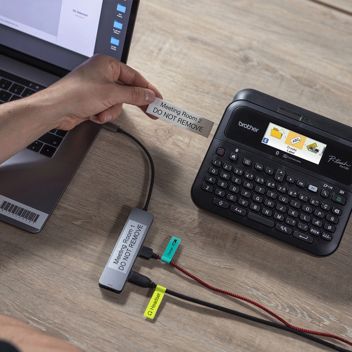 Brother Ticket Printer Brother Ptd610Btvpur1