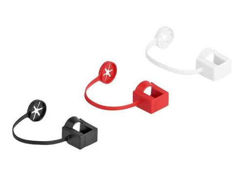 Protection Contra Polvo RJ45 Connector Male With Clip Fijación 50ER Set Of Colours — image 1