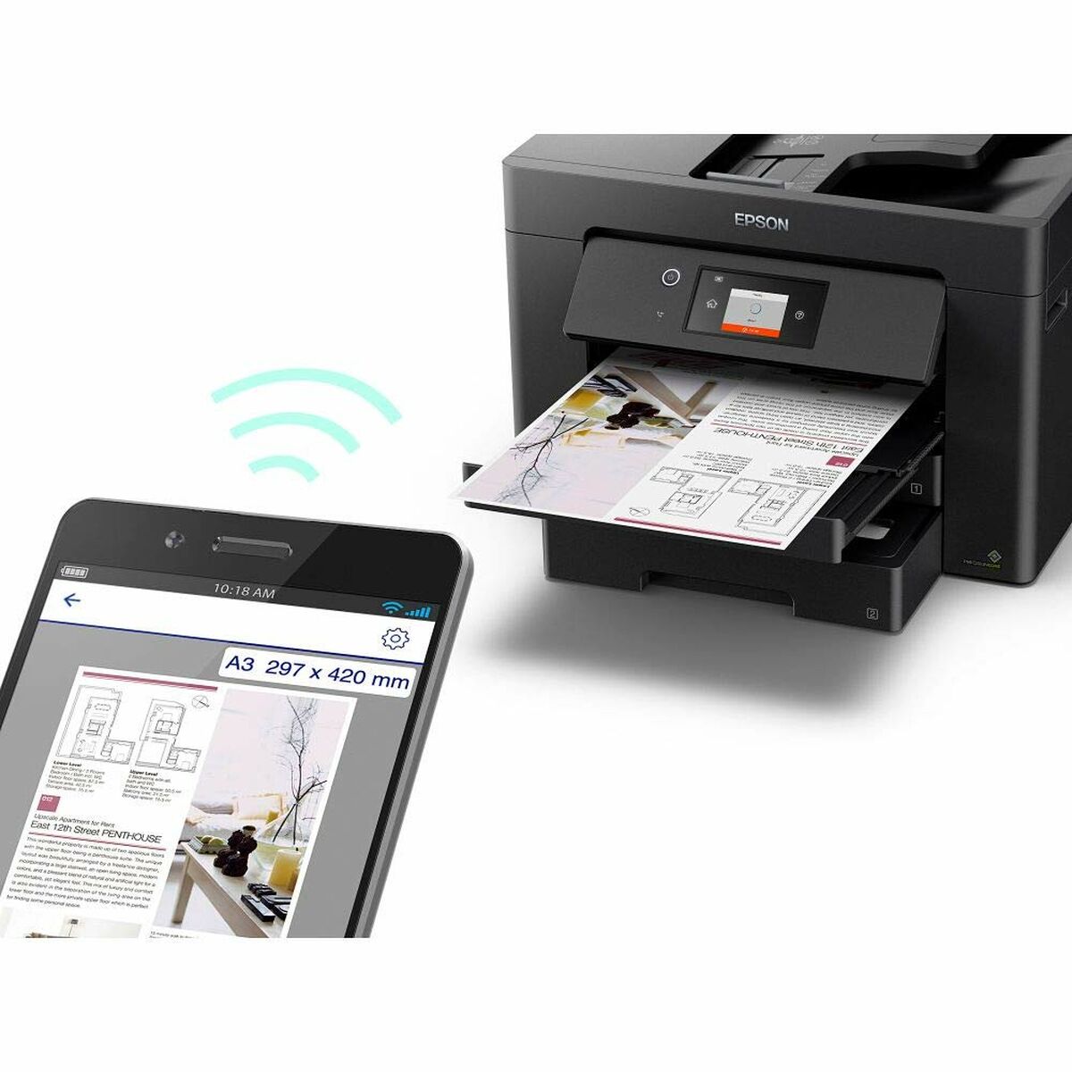 Epson Printer Epson C11Ch68403 25 Ppm Wi-Fi