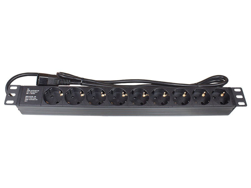 Alcasa GC-N0107 Base Múltiple 1,8M 9 Salidas AC Indoor Black
