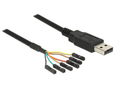 Delock USB Cable 2.0 Male Ttl 6 Pin Female 1,80M (3,3V) — image 1