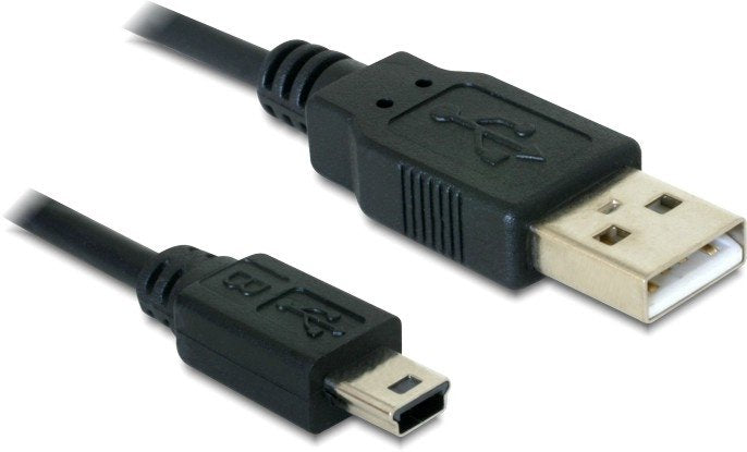 Delock USB Cable 2.0-A Male Mini B 5-PIN Male 3M