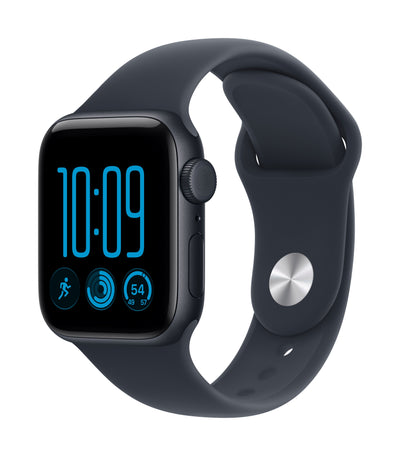 Apple Watch Se 3 GPS + Cellular 40MM Midnight Aluminium Case With Navy Blue Sport Band - S M — image 1
