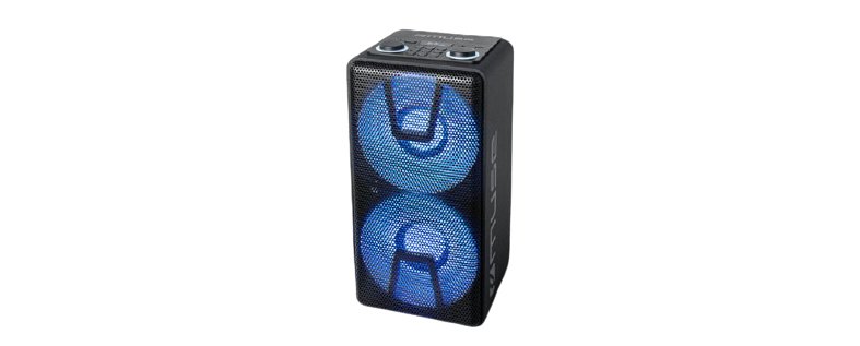 Muse M1805DJ Party Box Bt 150W/ Bluetooth/ Fm / USB Reproductor/ Input Micro And Guitarra