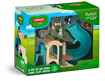 Schleich Figure Farm World Spielspass Katzen 42764 — image 1