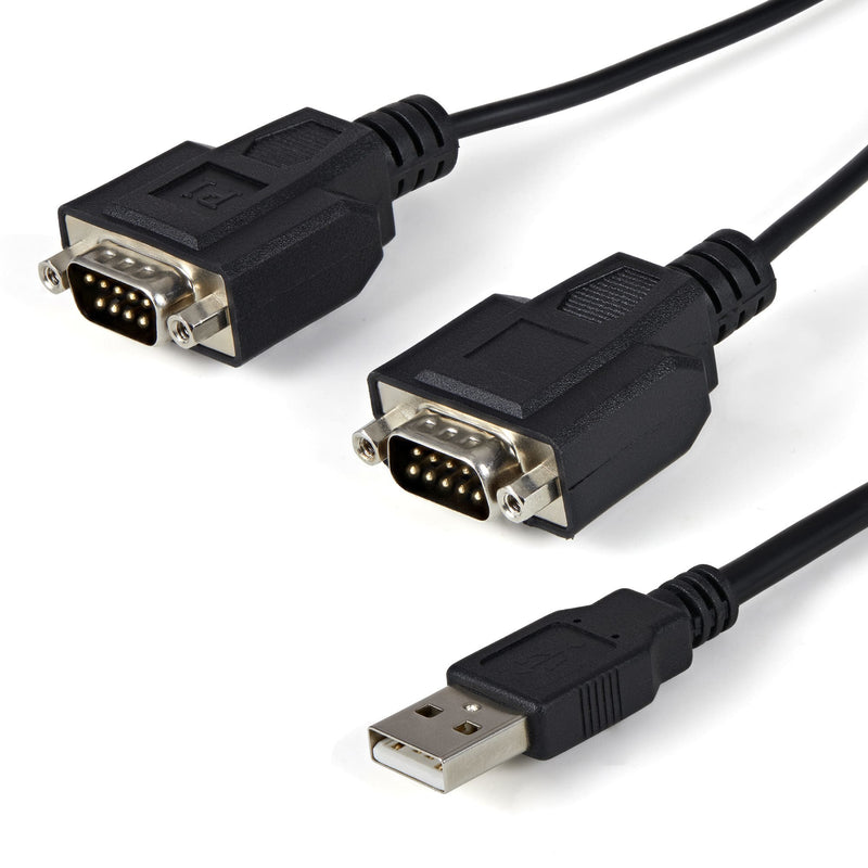 StarTech Cable 1,8M USB a 2 Ports Serie Serial R