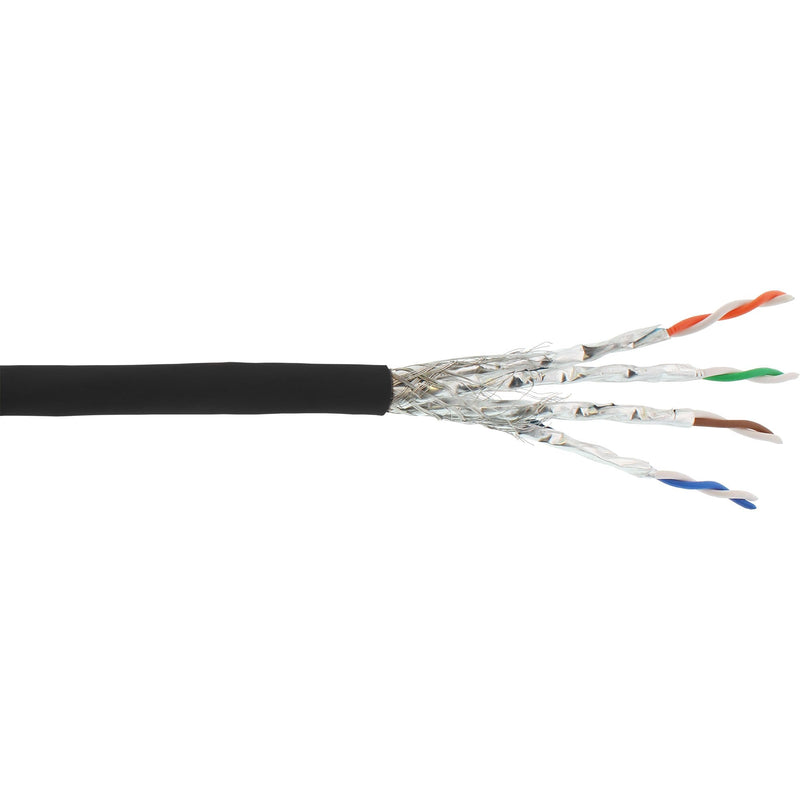 Inline Network Cable S/FTP Pimf CAT.6A Libre Halógenos 500MHZ Black 100M