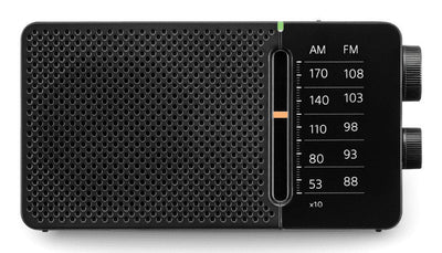 Sangean SR-36 Black Radio Fm/Am Speaker Integrado Antenna Telescópica Output Headphones — image 1