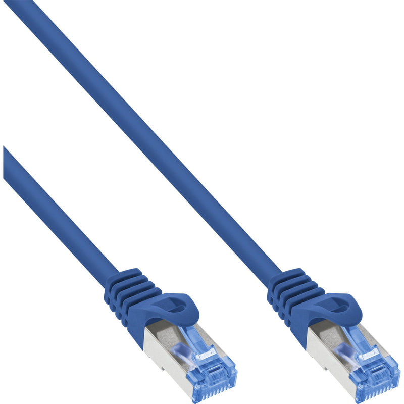 Inline® Patch Cable CAT.6A, S/FTP, Tpe (lszh), Cca, Blue, 2M