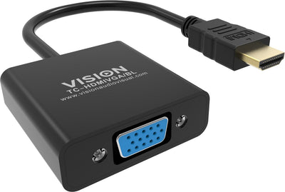 Adapter HDMI a VGA Resolution Máxima 1920 X 1080 No Convierte VGA a HDMI (m) a VGA (f) Diámetro Outdoor 5.0MM  — image 1