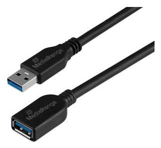 Mediarange Usb-cable Alargador, USB 3.0, 5GB/S, 5M, Sw — image 1