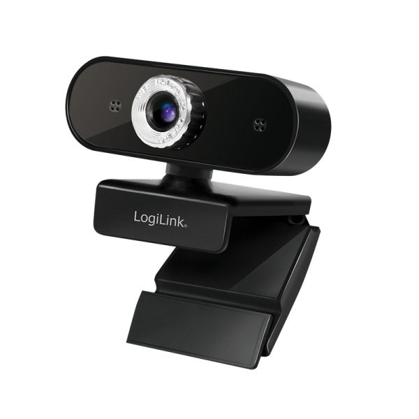 Logilink Webcam USB 2.0, HD 1920X1080, With Microphone Black