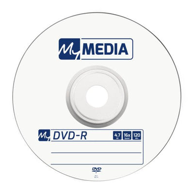 1X10 Mymedia Dvd-r 4,7GB 16X Speed Matt Silver Wrap — image 1