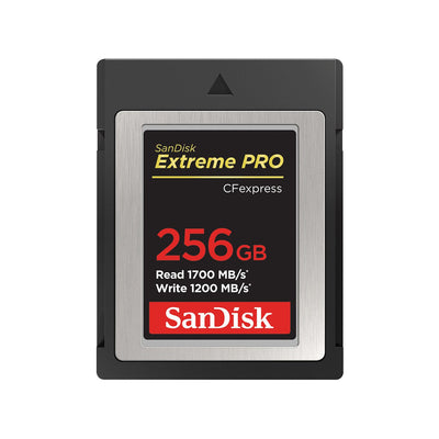 SanDisk Cf Express Extreme Pro 256GB R1700MB/W1200MB SDCFE-256G-GN4NN — image 1