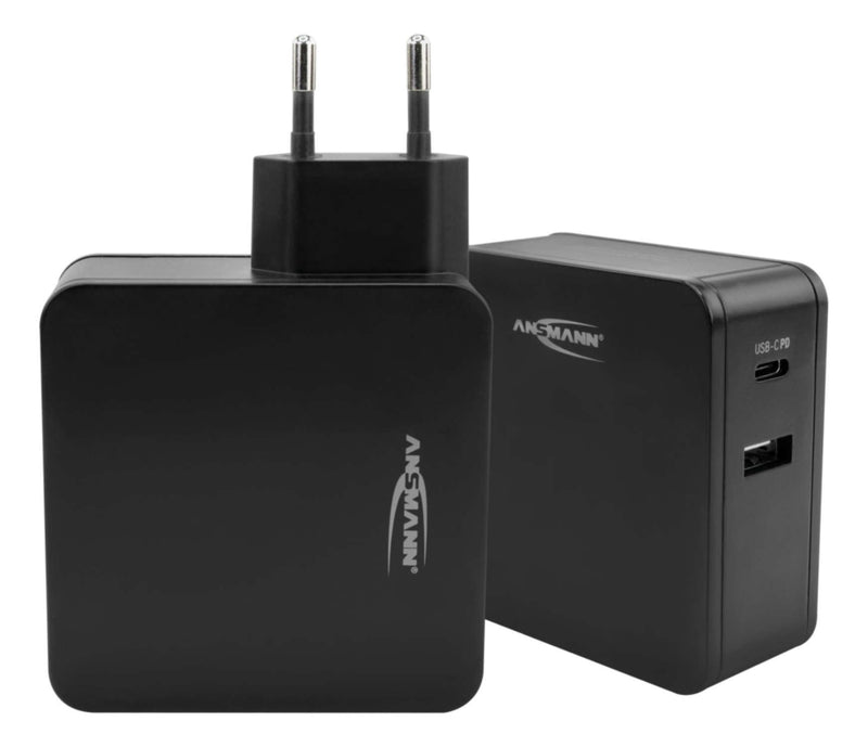 Ansmann Charger Wall 247PD 1x USB 1x USB Type-c Pd 45W 4700MA