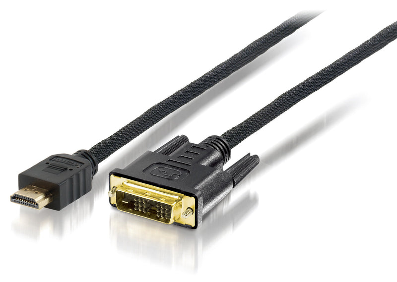 Equip HDMI Cable a DVI-d (18 + 1) 10M Black 119329