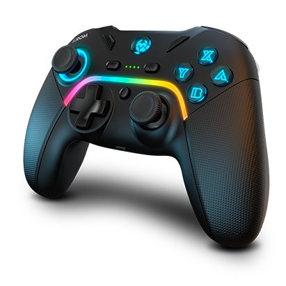 Krom Controller Gamepad Gamming Kayros ARGB PC Switch Android Ios