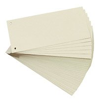 Herlitz Tiras Divisorias 10,5X24CM M-kart.chamois 100 Pack — image 1