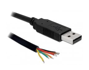 Delock USB Cable 2.0 Male Serial Ttl 6 Extremos Cable Abiertos 1.8M (5V)