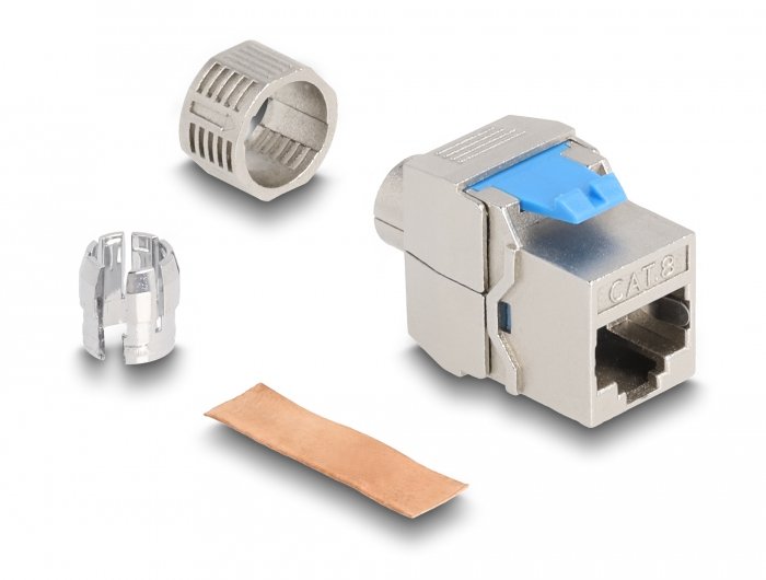 Keystone Modul RJ45 Buchse Zu Lsa CAT.8.1 Tool-free