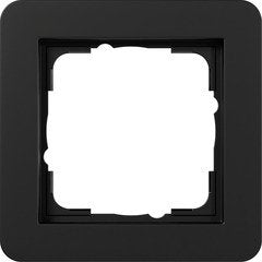 Gira 0211153 Frame Embellecedor 1F Gira E1 Black M