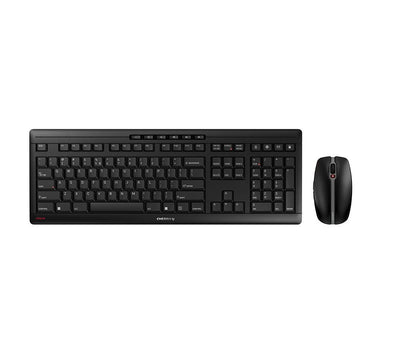 Cherry Keyboard English + Mouse Stream Desktop Recharge RF Wireless QWERTY Black — image 1