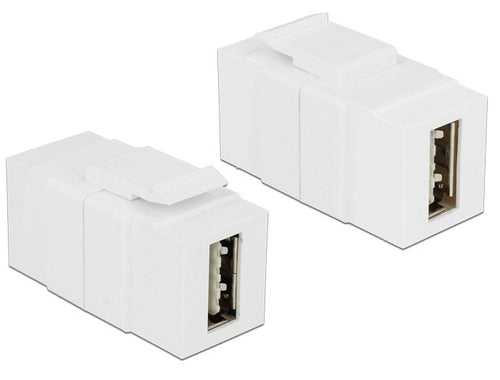 Keystone Módulo Easy-usb 2.0A Connector Female Easy-usb 2.0A Connector Female White — image 1