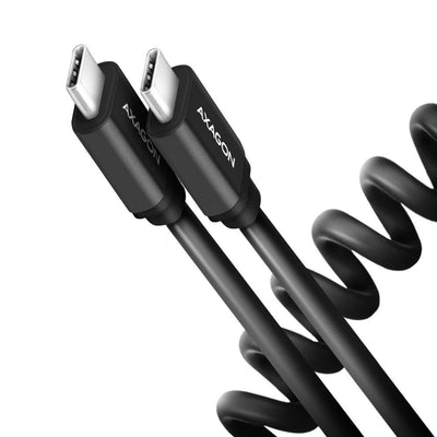 Axagon Cable Trenzado BUCM-CM10TB, USB-C a USB-C 2.0, Black - 0,6M — image 1