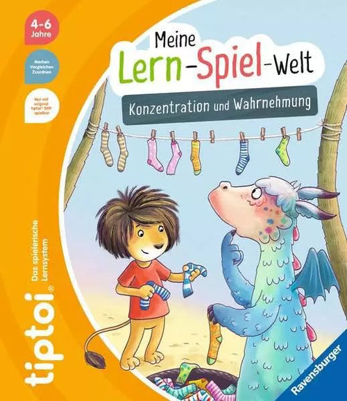 Ravensburger Tiptoi Mi Mundo Juegos Aprendizaje: Concentración And Percepción, Book Aprendizaje 49281 — image 1