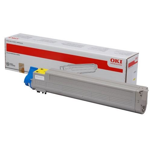 Oki Genuine Toner C9655 Yellow - 43837129