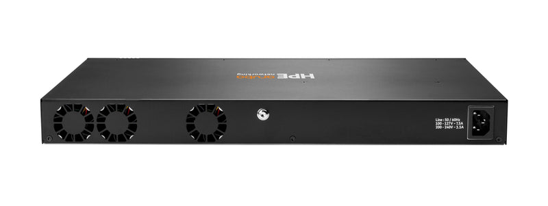HPE Aruba 6200F 48G CLASS4 PoE 4SFP + 370W Switch 48 X 10/100/1000 (PoE + ) + 4 X 1 Gigabit / 10 Gigabit Sfp +