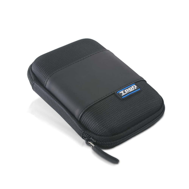TooQ Case Housing External 2.5 - Strap Indoor Fijacion - Zip Closure - Black