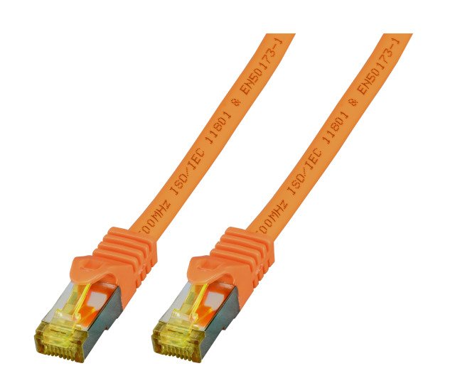 EFB Elektronik MK7001.2O Network Cable 2M CAT.6A S/FTP (s-STP) Orange