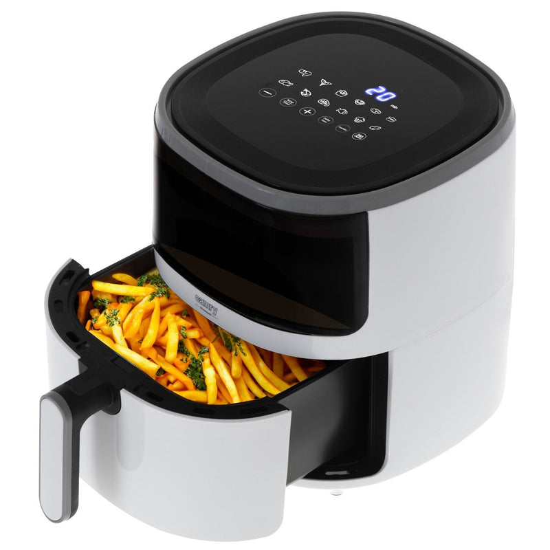 Camry Cr 6313 Airfryer 12 Programas 5 Litros Silver