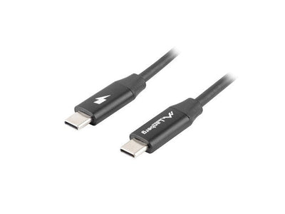 Lanberg USB-C M/M 2.0 Cable 1M Quick Charge 4.0 Black — image 1